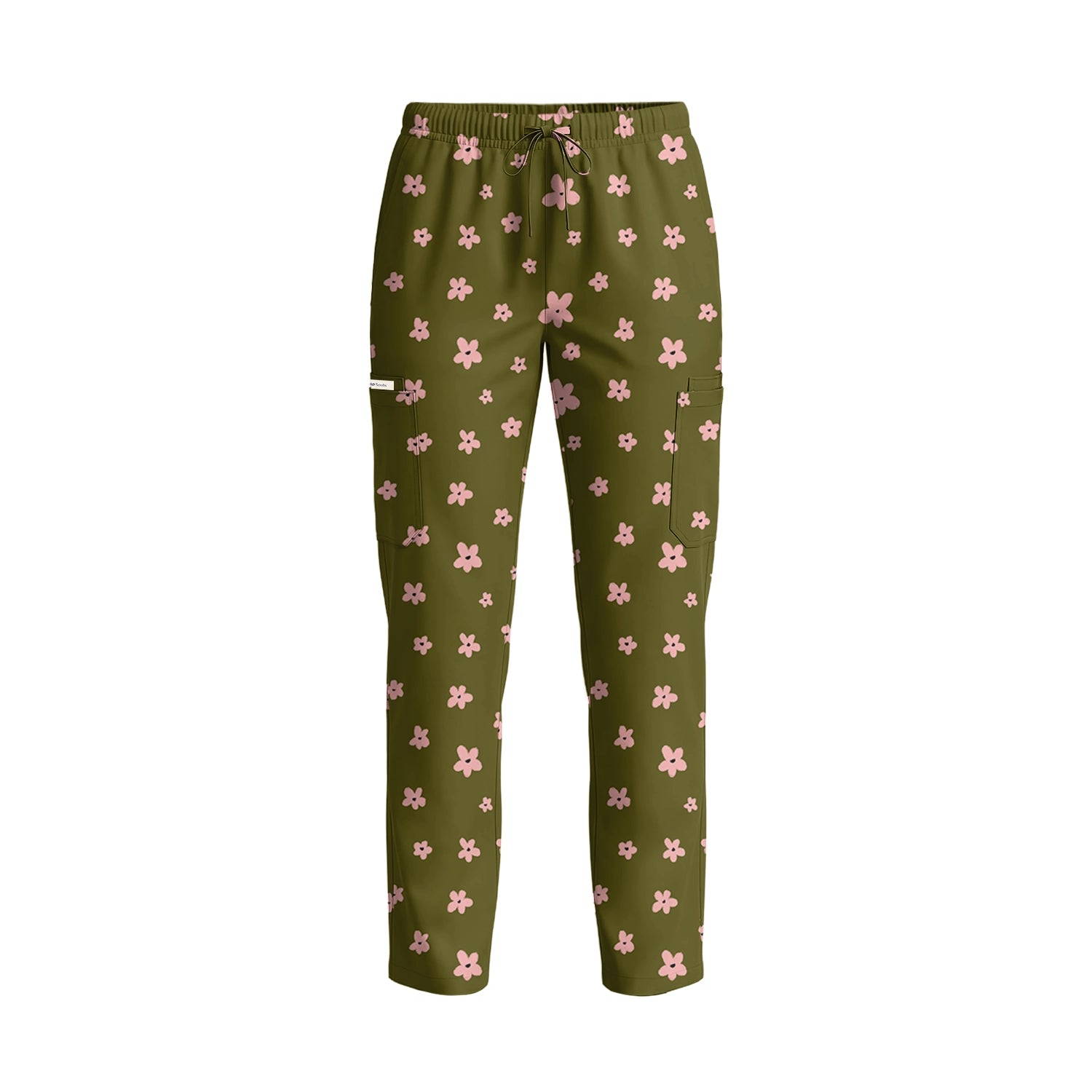 Olive Petal Scrub Set (Ships June 29)