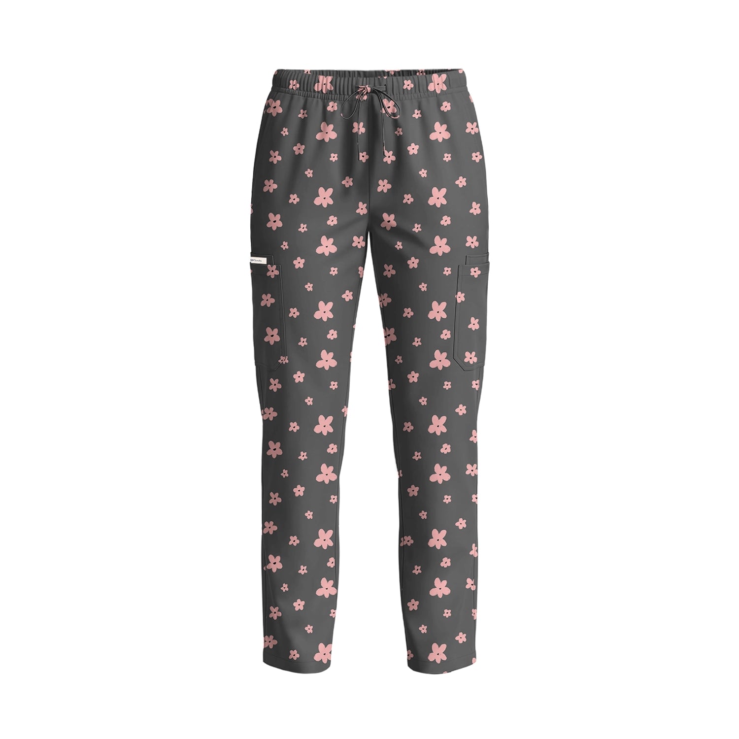 Grey Petal Scrub Set (Pre-Order)
