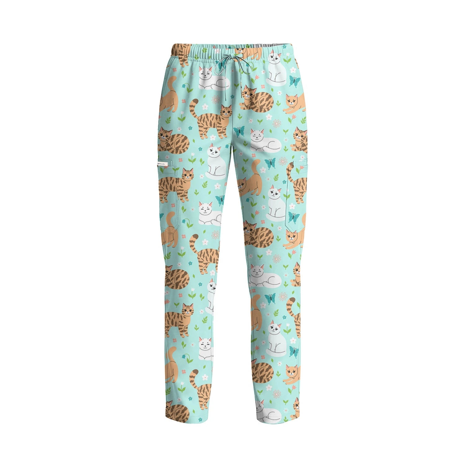 Kitty Garden Scrub Set (Ships June 29)