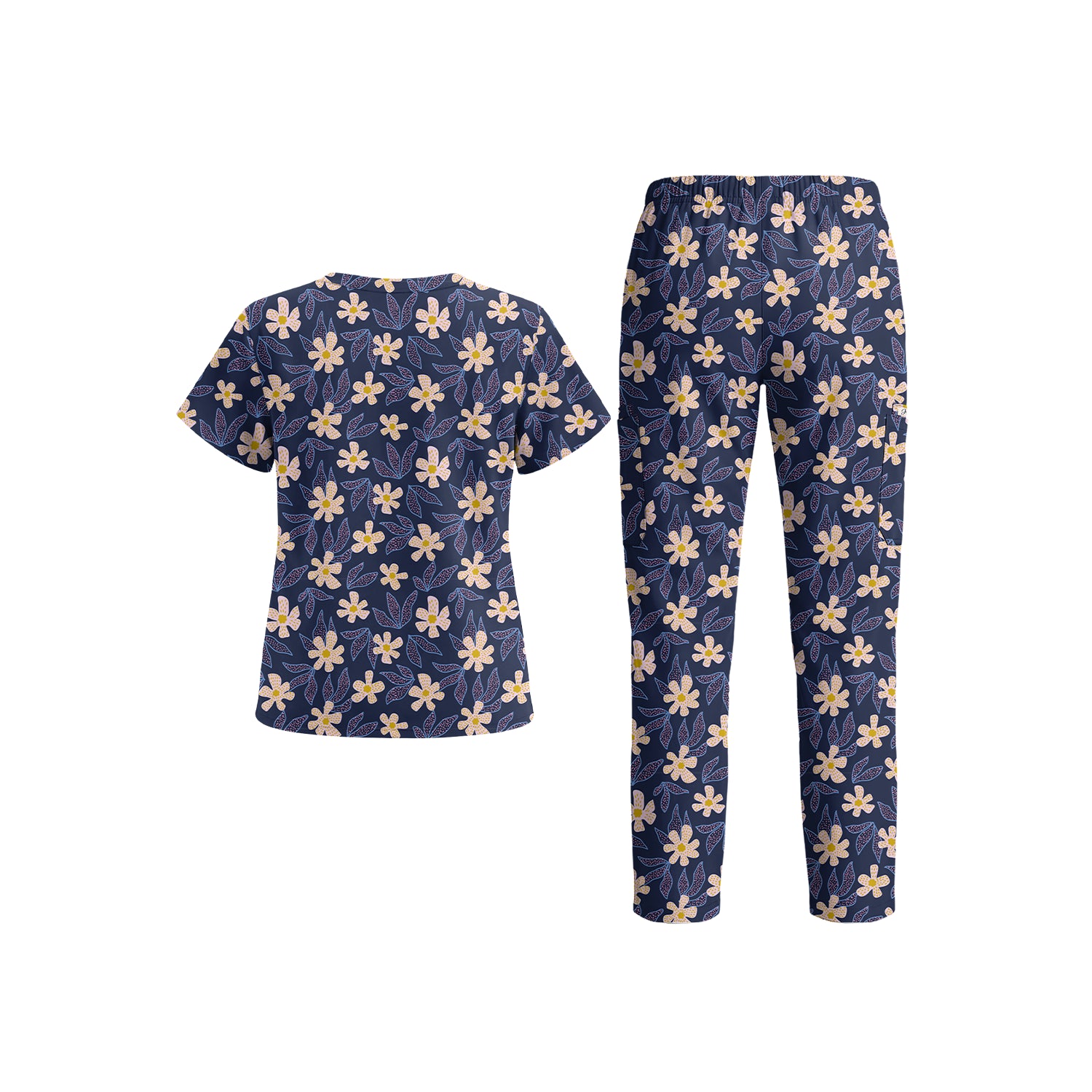 Night Shift Bloom Scrub Set (Ships June 29)