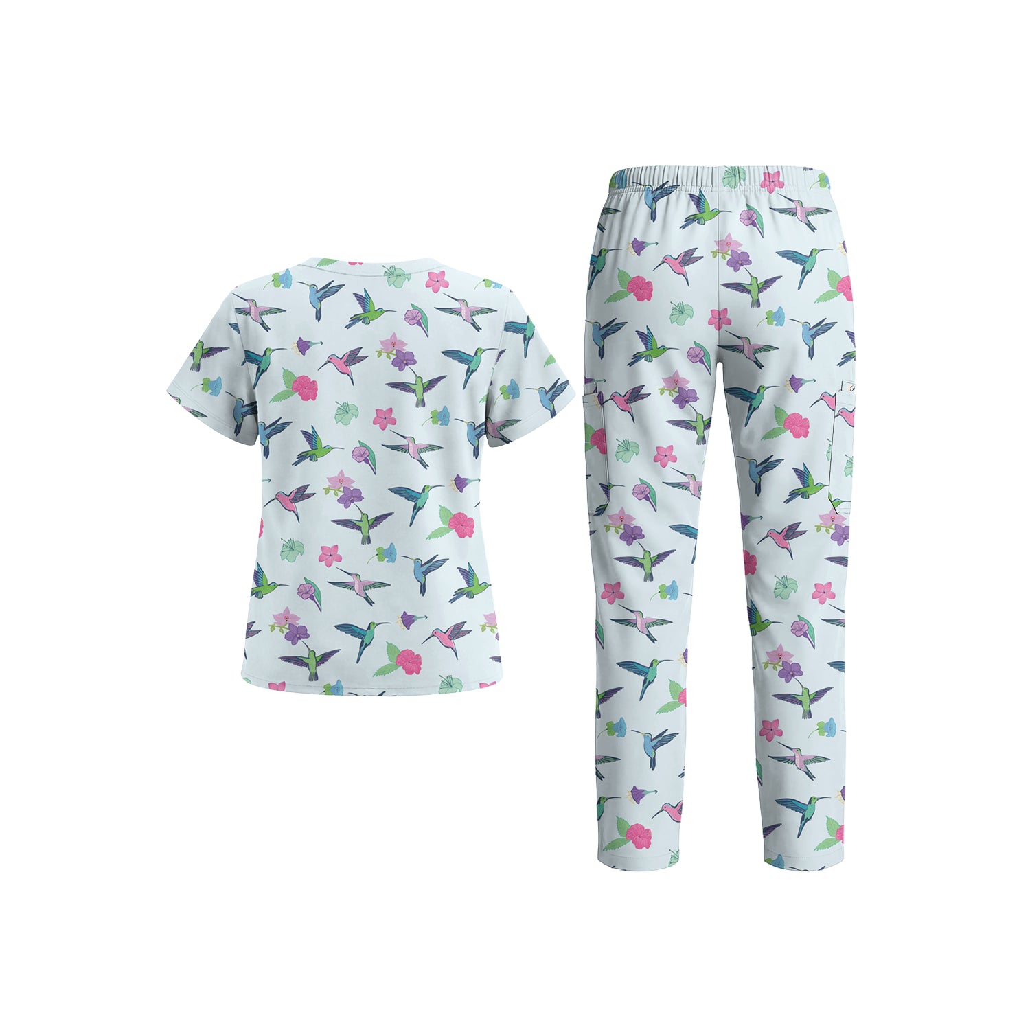 Hummingbird Bloom Scrub Set (Ships June 29)