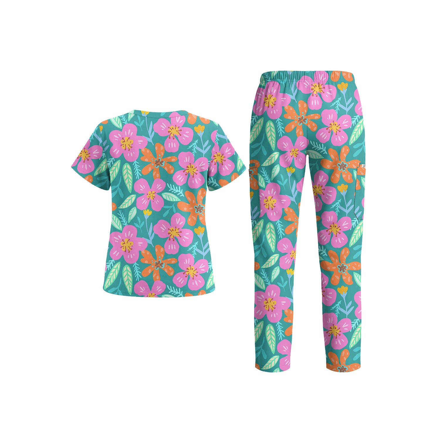 Island Bloom Scrub Set (Ships June 29)