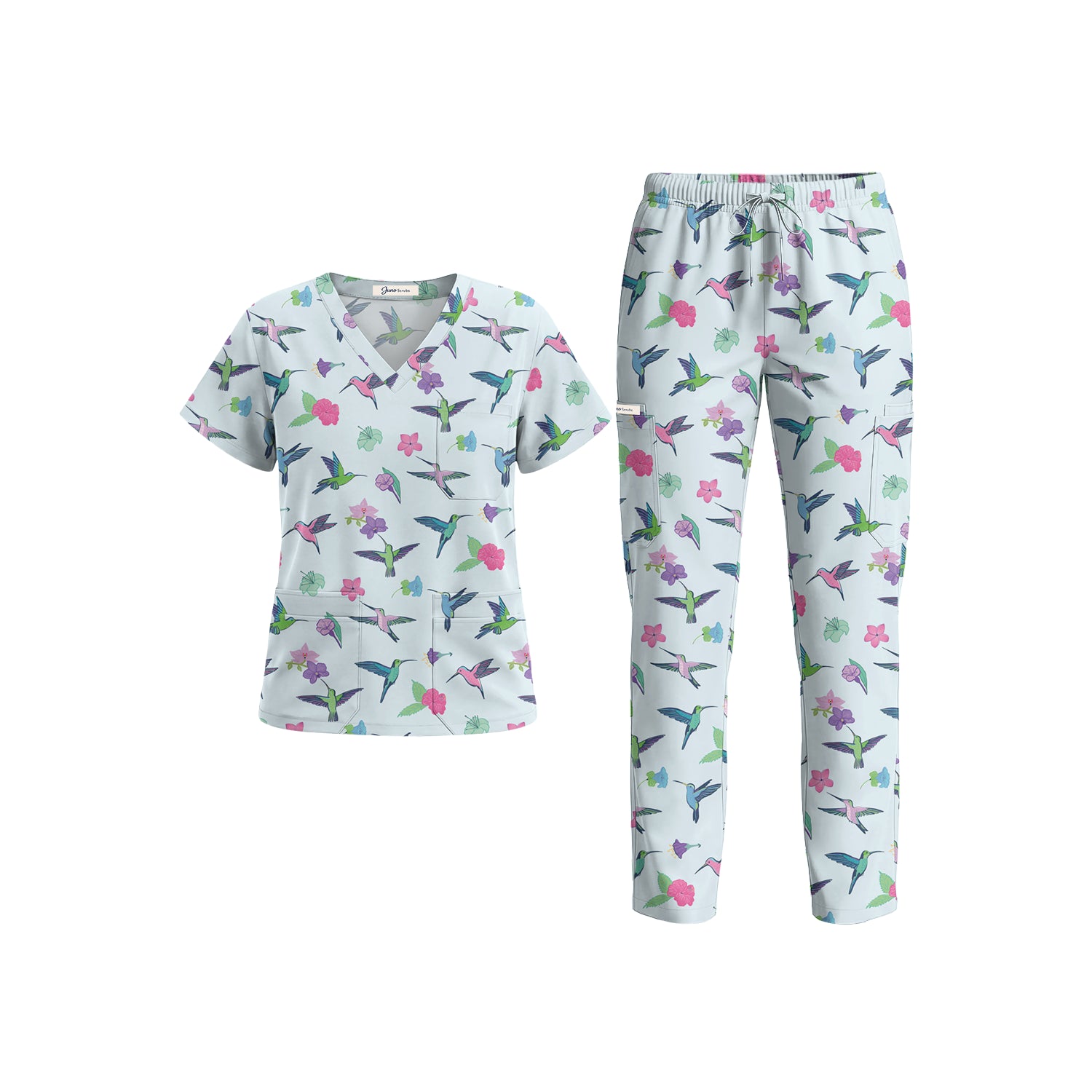 Hummingbird Bloom Scrub Set (Ships June 29)