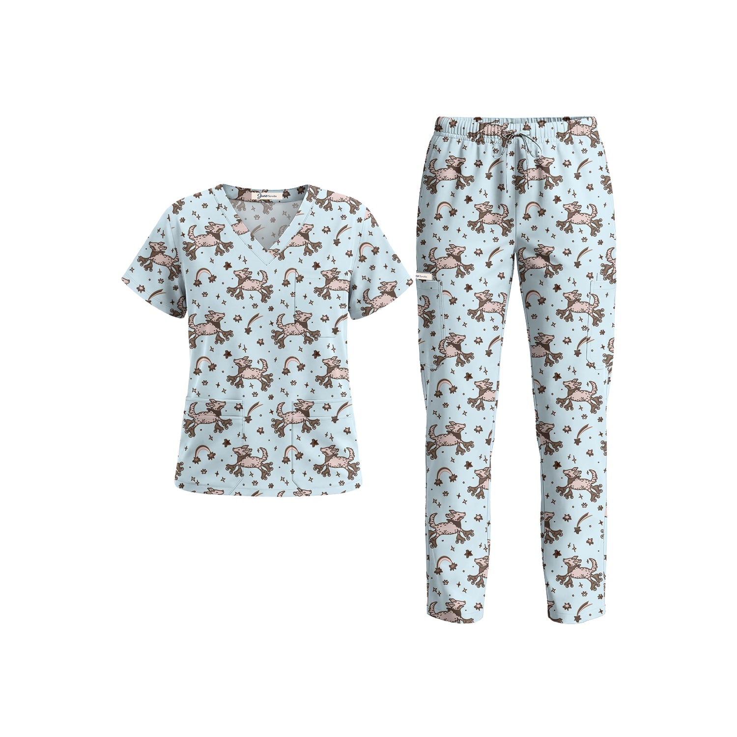 Cosmic Pup Scrub Set (Ships June 29)