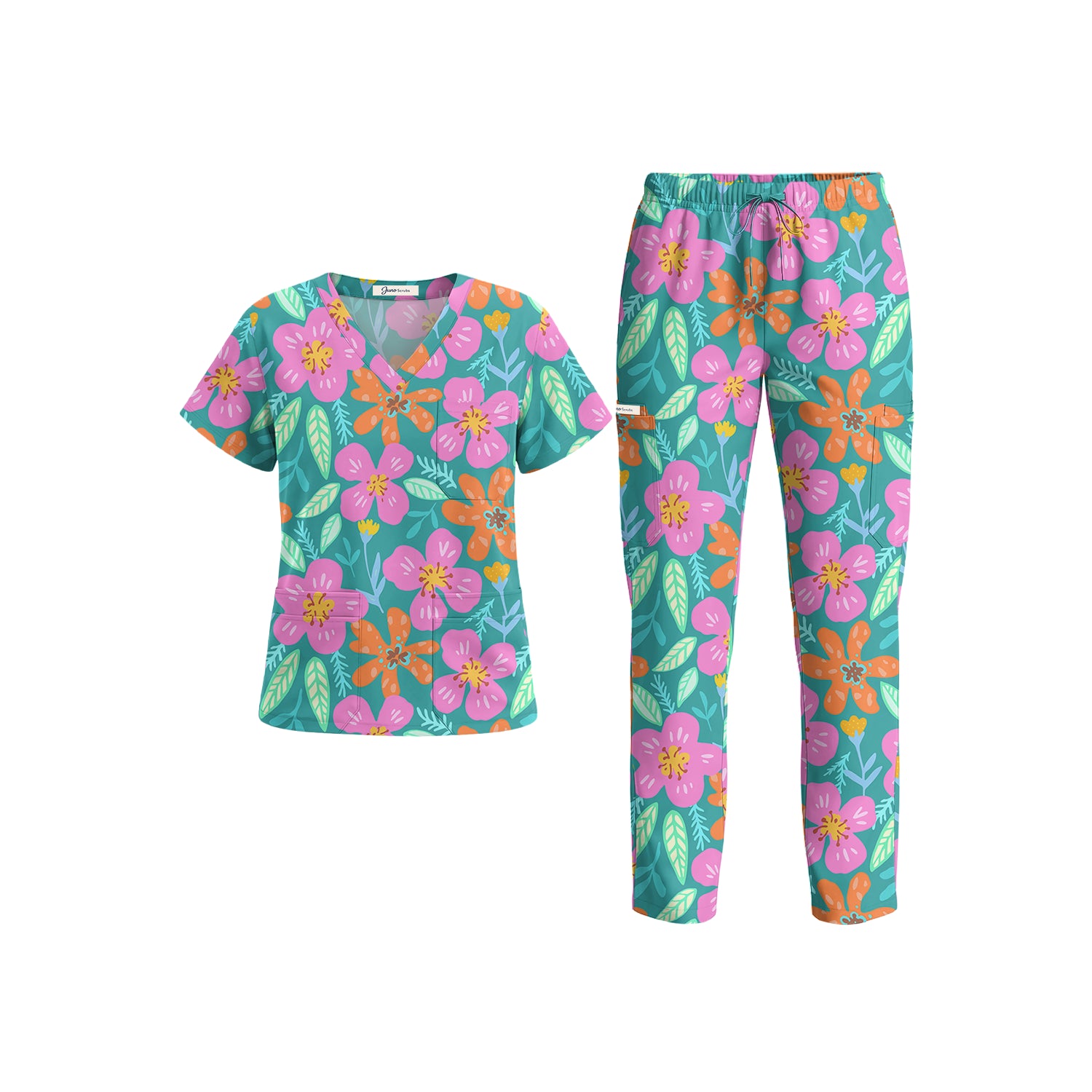 Island Bloom Scrub Set (Ships June 29)