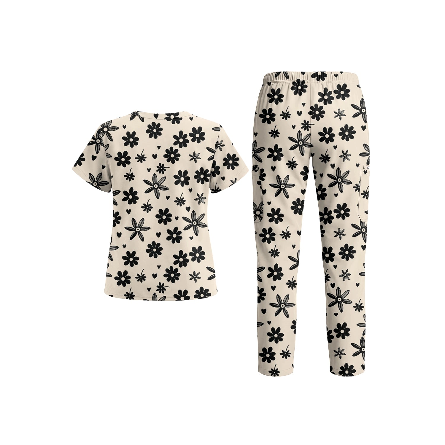Daisy Chic Scrub Set (Ships June 29)