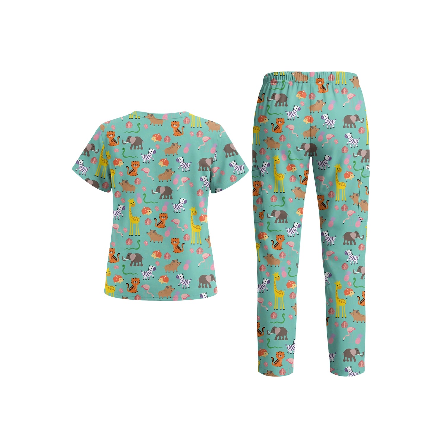 Little Safari Scrub Set (Pre-Order)