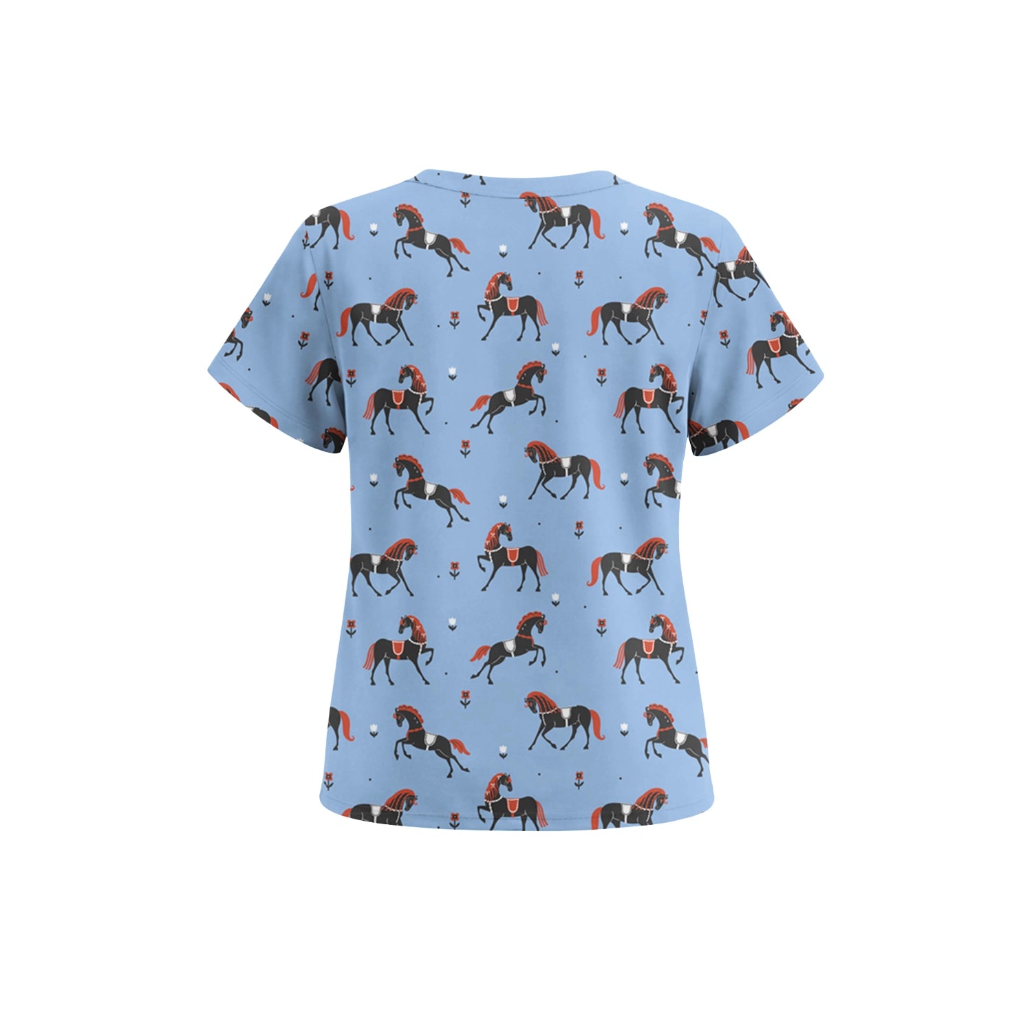 Dreamy Horses Scrub Top (Pre-Order)
