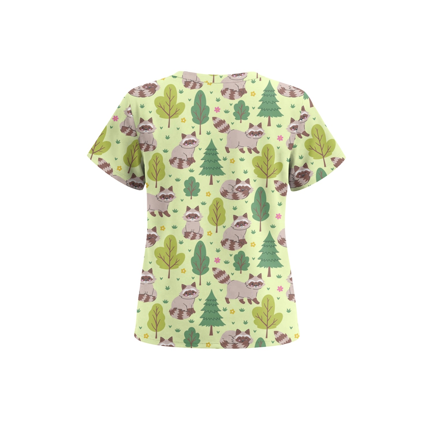 Raccoon Retreat Scrub Top (Pre-Order)