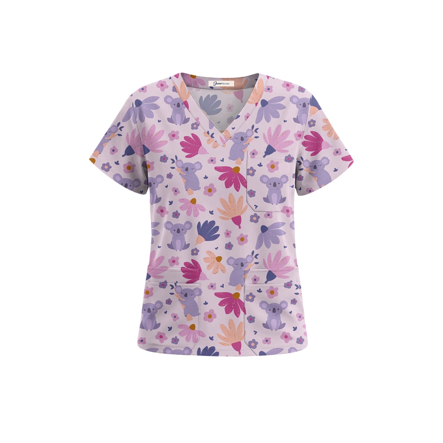 Koala Bloom Scrub Top (Pre-Order)