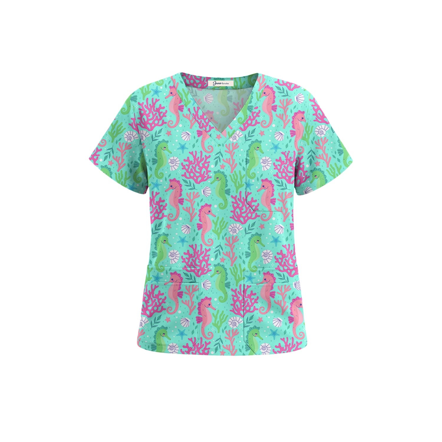 Seahorse Bliss Scrub Set (Ships June 29)