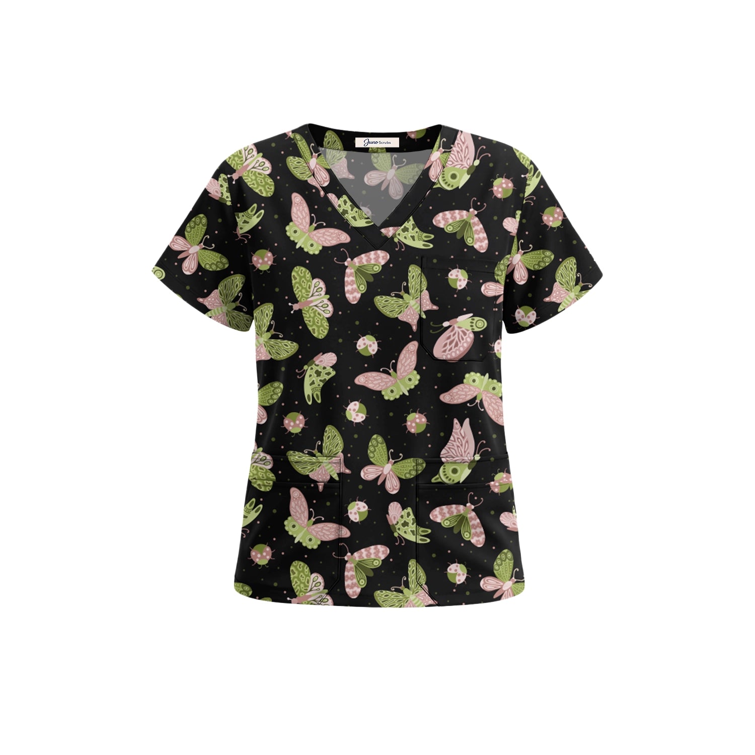 Midnight Butterflies Scrub Set (Ships June 29)