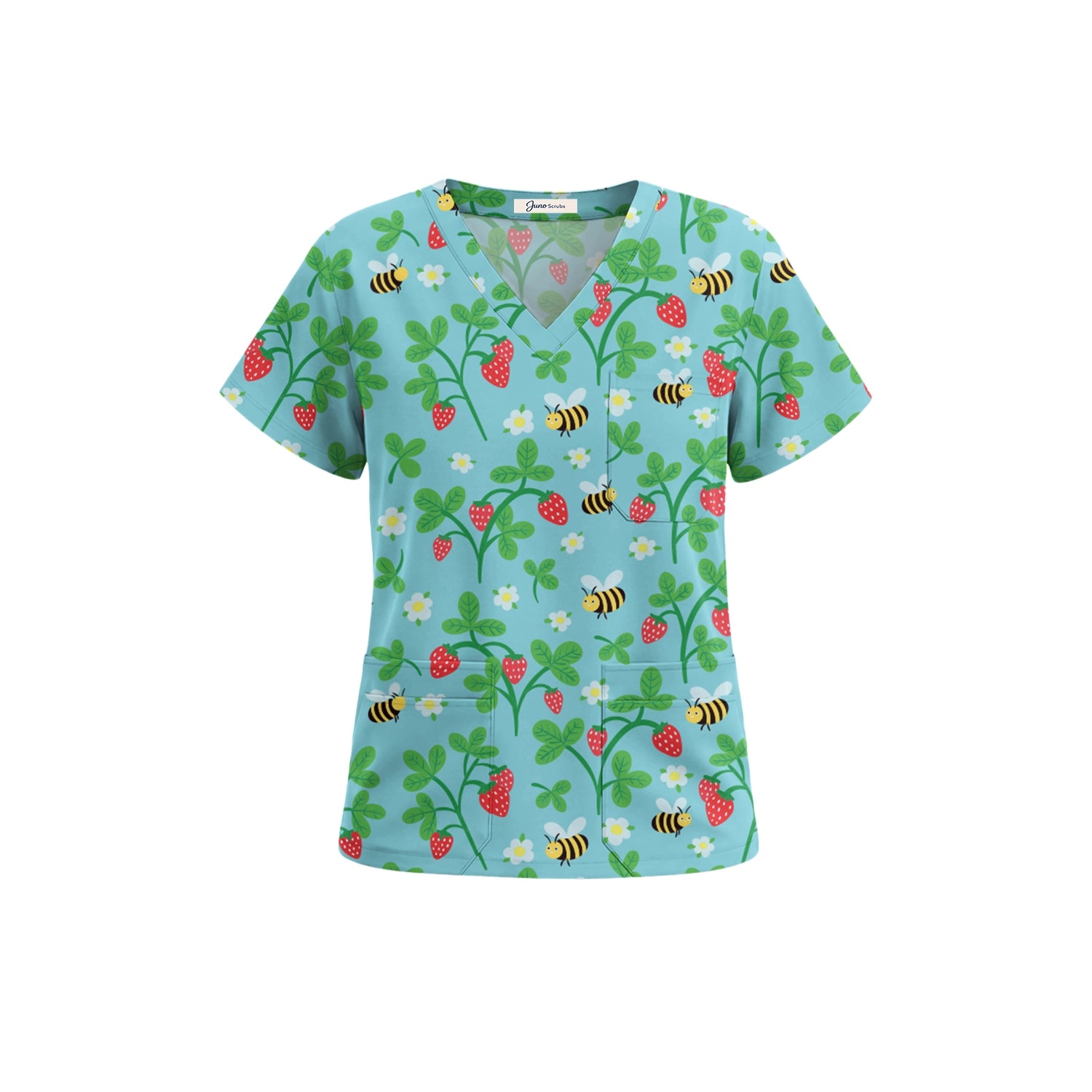 Bees & Strawberries Scrub Set (Pre-Order)